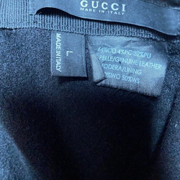 Gucci Patent Leather Baseball Cap - Picture 4 of 4